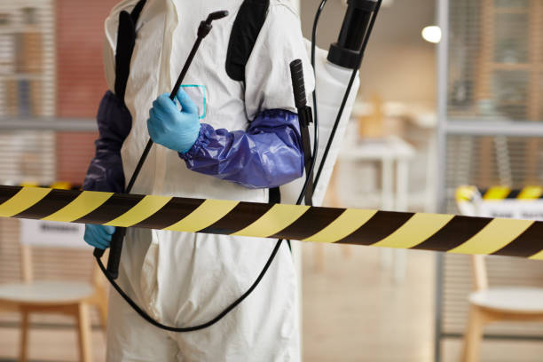 Professional Blood Cleanup technician working in Friend, NE